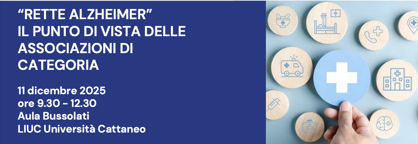 Rette Alzheimer - Il punto di vista delle associazioni di categoria